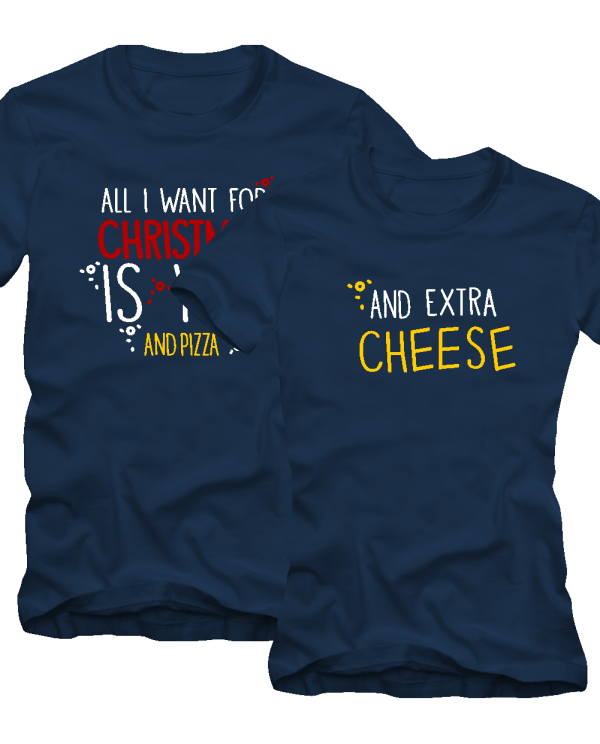 All i want for christmas is pizza / and extra cheese All i want for christmas is pizza / and extra cheese